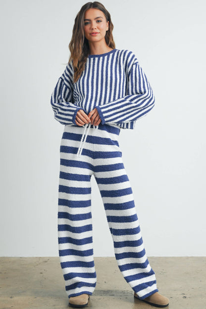 Striped Lounge Pant (Matching Top)