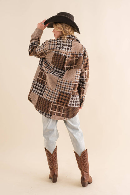 Gingham Plaid Shacket (More Colors)