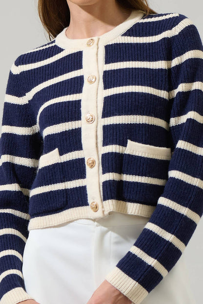 Kassidy Striped Cardigan