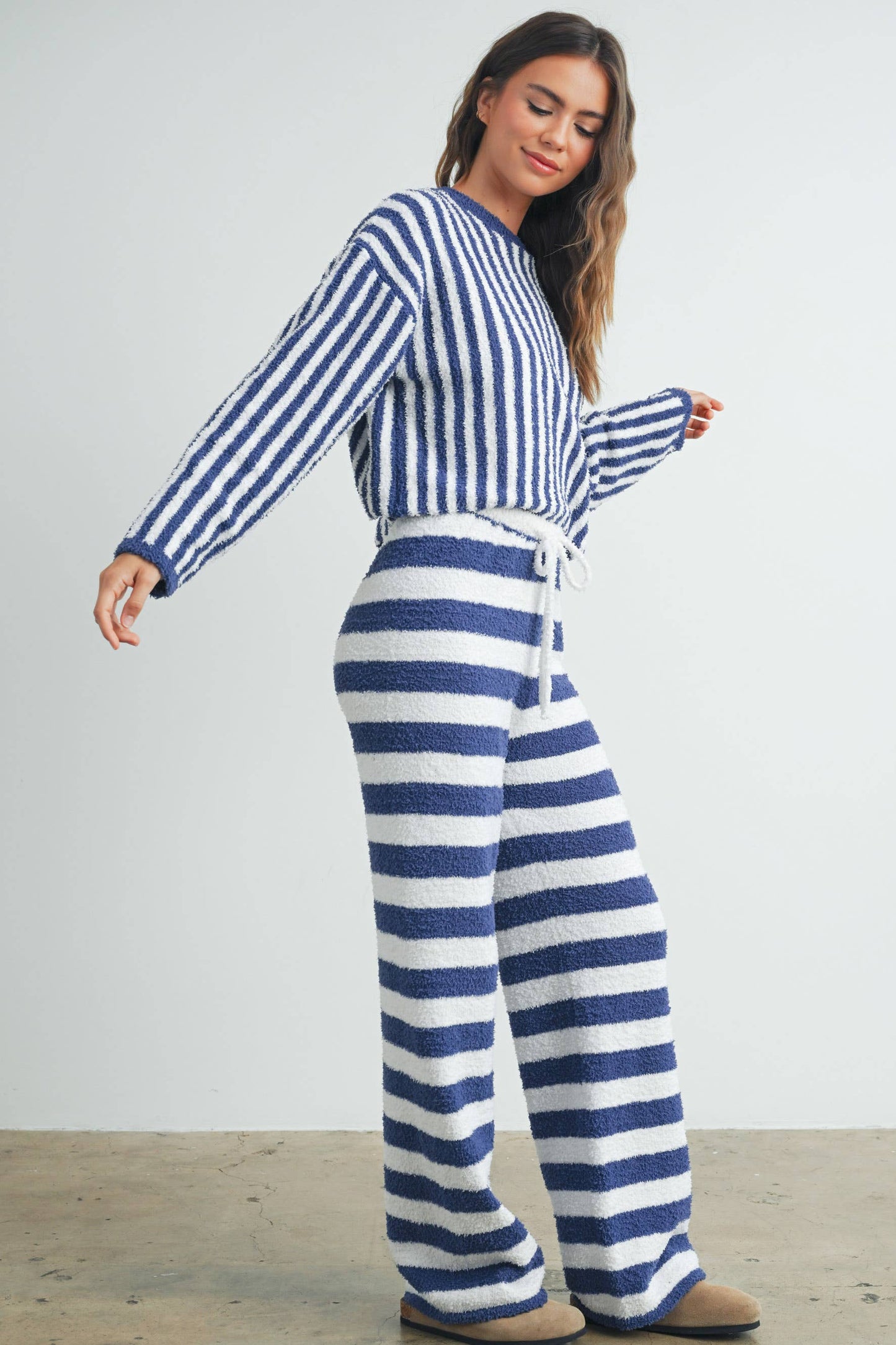 Striped Lounge Pant (Matching Top)