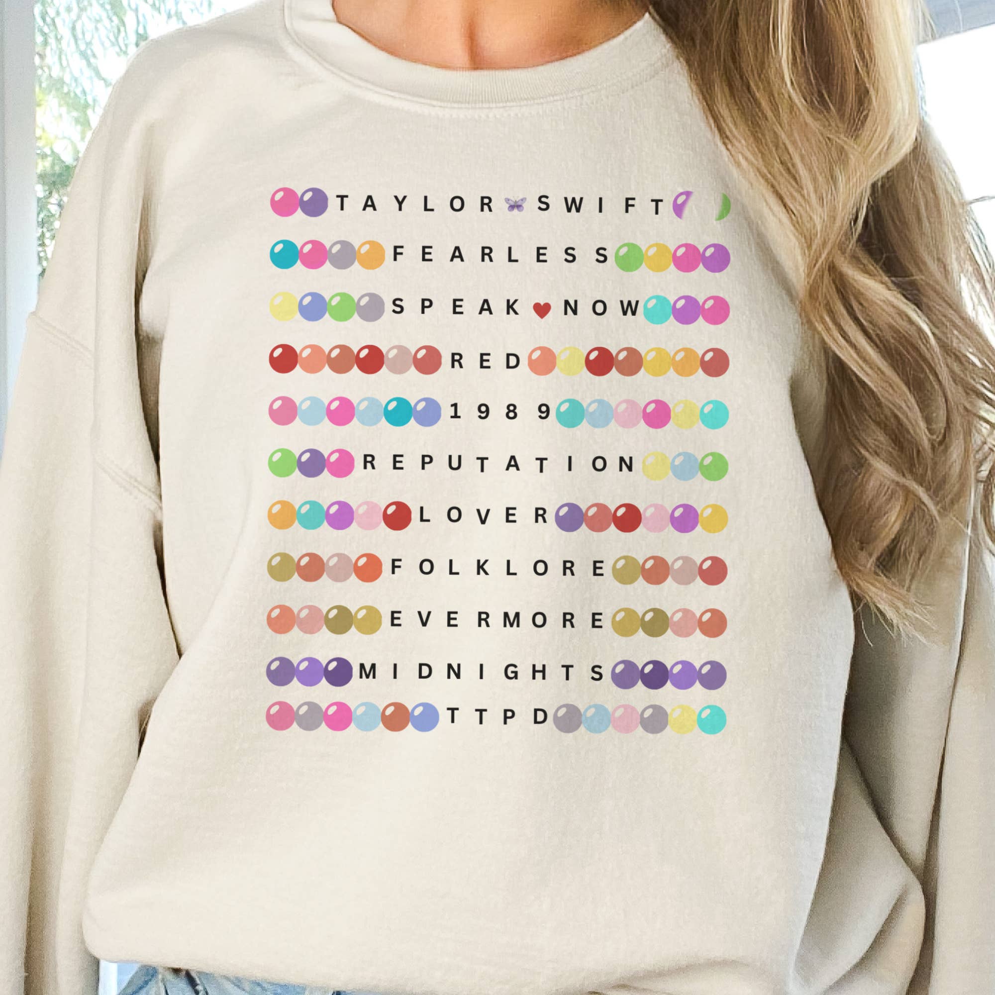 Friendship Necklace Sweatshirt