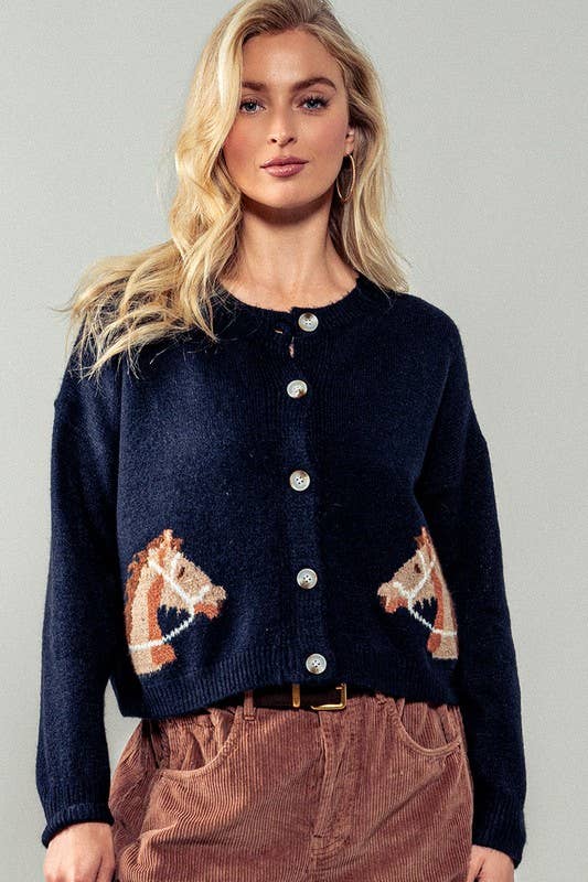 Equestrian Cardigan