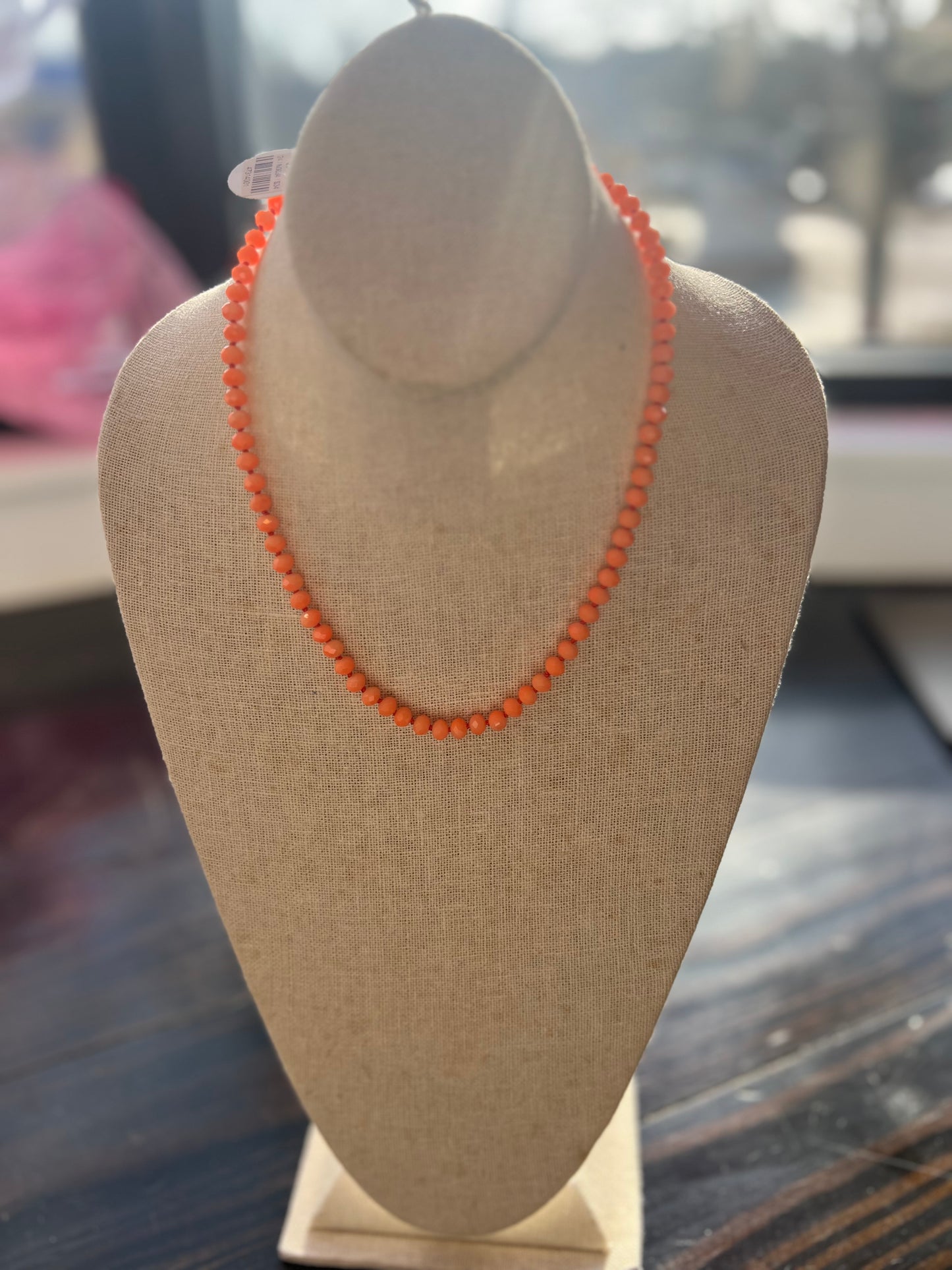 Neon Beaded Necklace (MORE COLORS) ~SALE $13.60~