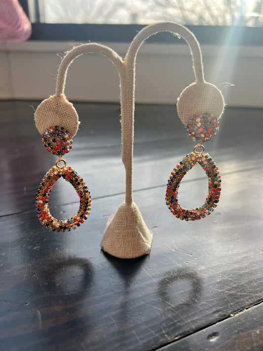 Colorful Drop Earring