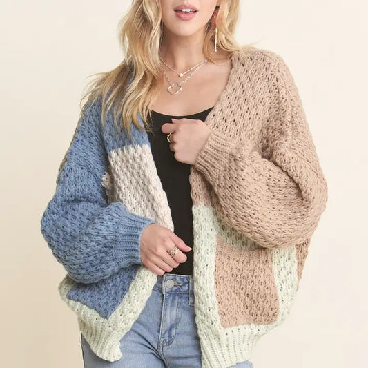 Colorblock Cardigan