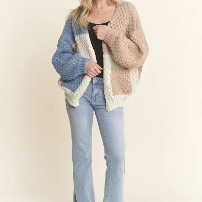 Colorblock Cardigan