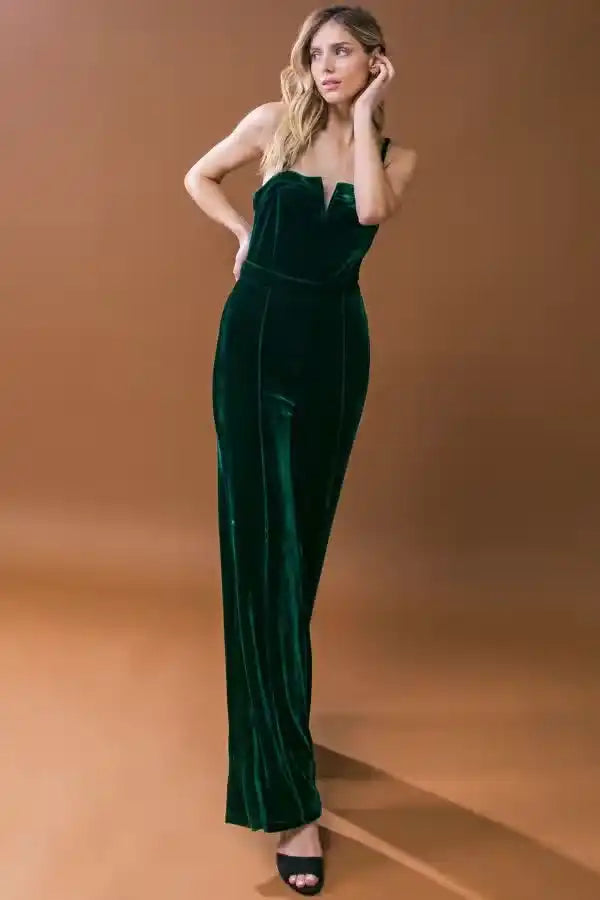 Velvet Jumpsuit