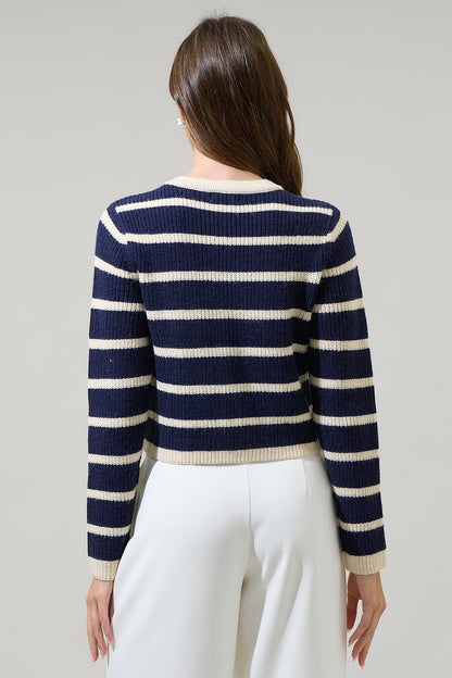 Kassidy Striped Cardigan