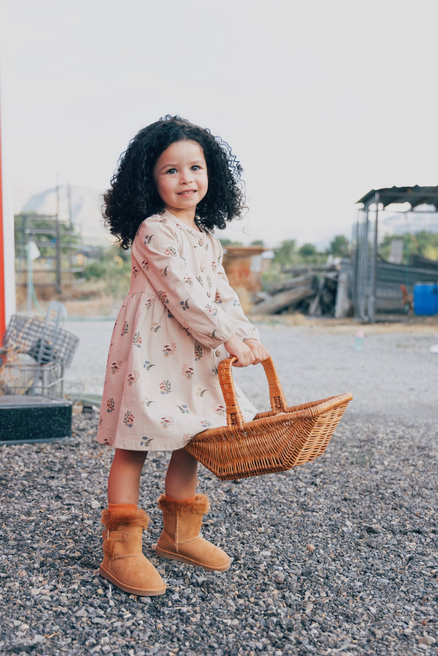 Fall Mushrooms Dress