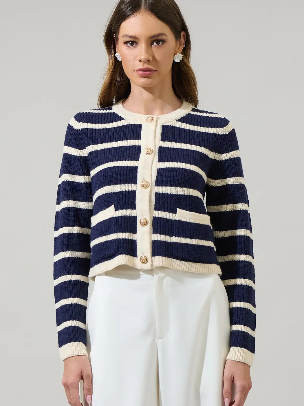 Kassidy Striped Cardigan