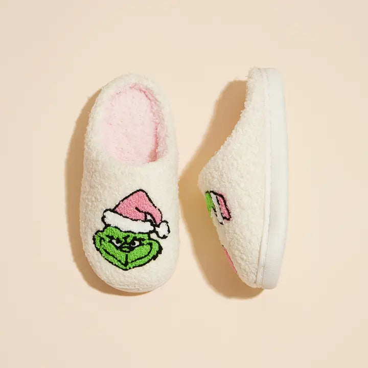 Kids Grinch Slipper