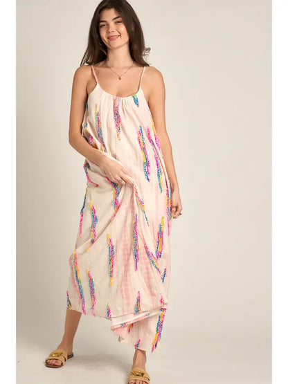 Tie-Dye Maxi Dress