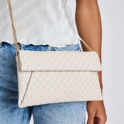 Priscilla Woven Clutch