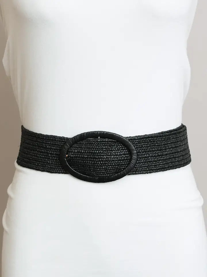 Raffia Belt