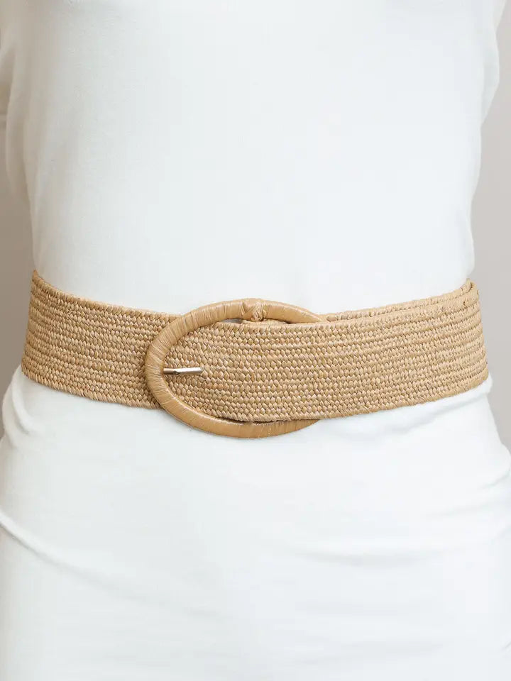 Raffia Belt