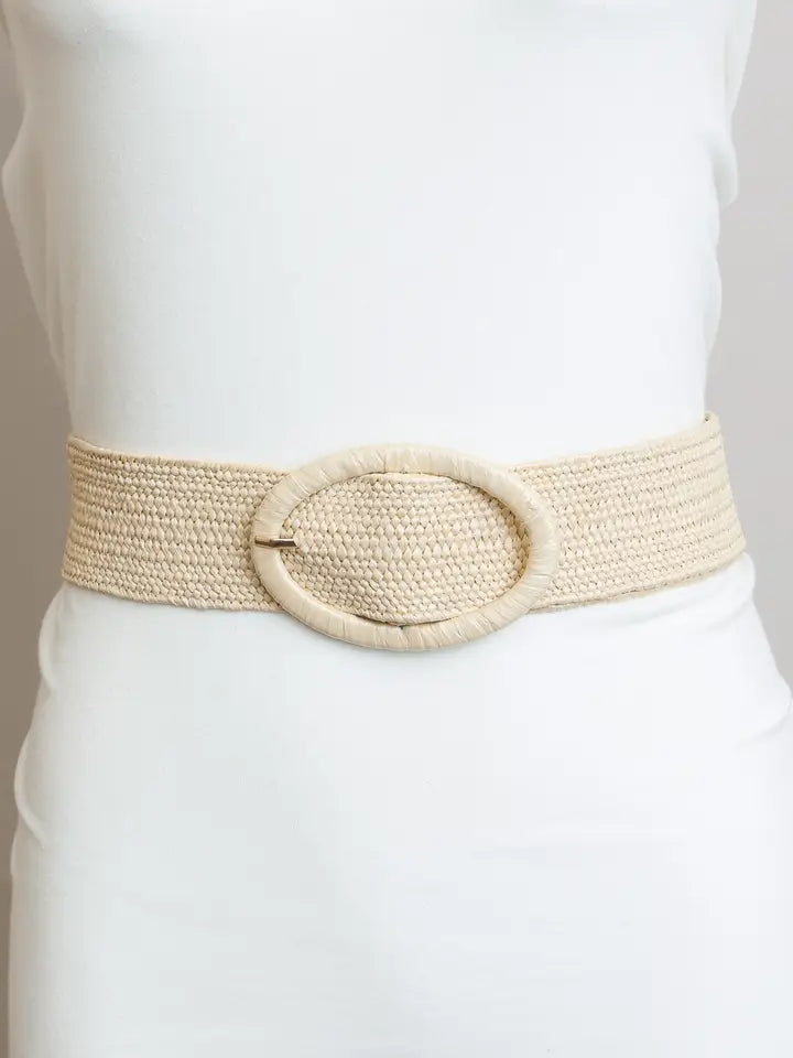 Raffia Belt