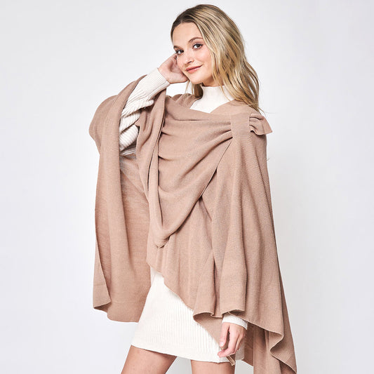 Ruana Poncho Wrap