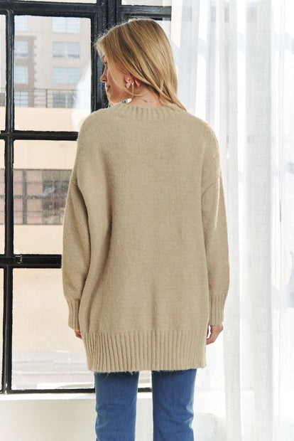 Side Slit Sweater (More Colors)