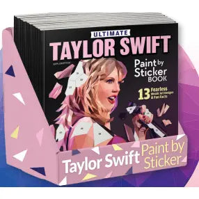 Taylor Swift Sticker Painting Activity Book