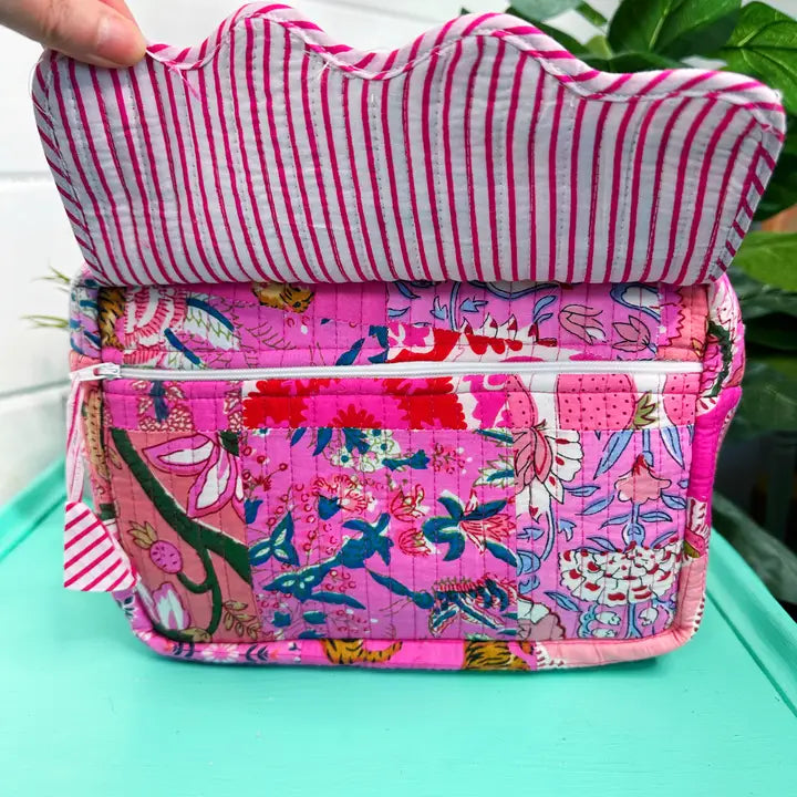 Quilted Toiletry Bag (More Colors)