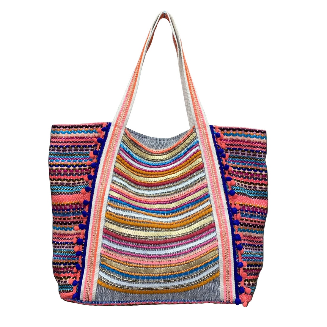 Bright Stripe Tote